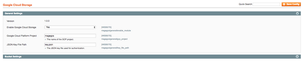 Google Cloud Storage for Magento